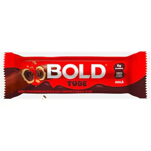 Tube com Avelã Bold Snacks 30g
