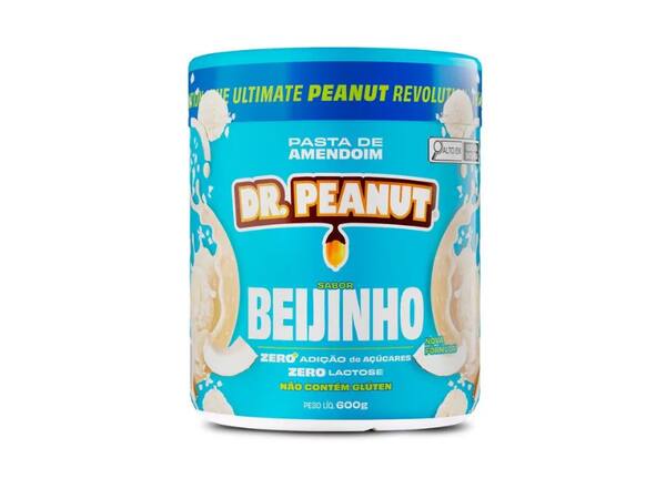 Pasta de Amendoim Dr. Peanut Sabor Beijinho 600g