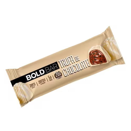 Barra de Proteína Sabor Trufa de Chocolate Zero Açúcar Bold 60g