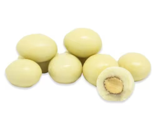 Dragea De Amendoa Com Choco Branco 50g