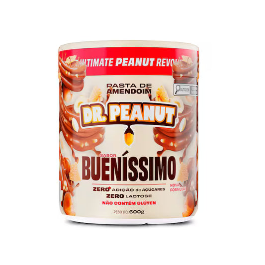 Pasta de Amendoim Bueníssimo com Whey Dr Peanut 600g
