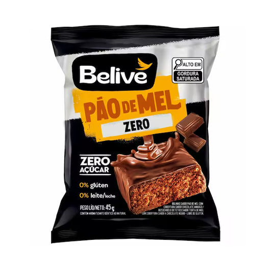 Pão de Mel Sem Açúcar Belive 45g