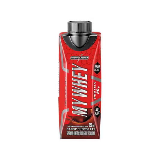 My Whey Protein Shake Sabor Chocolate Integralmedica 250ml