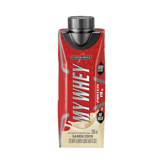 Bebida Proteíca Integral My Whey Zero Lactose 19g Coco 250ml